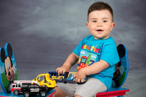 sesion de fotos estudio infantil