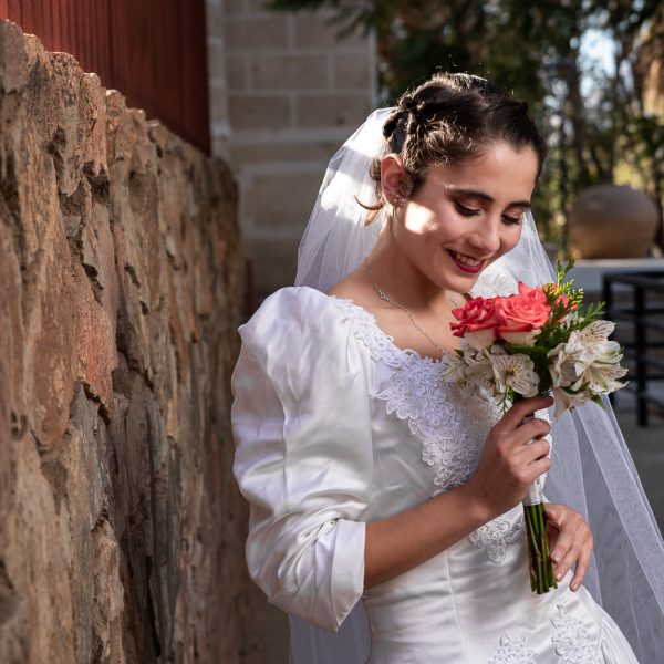 Novia en Pisco Elqui
