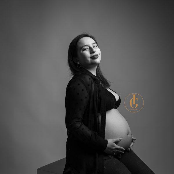 foto embarazo estudio