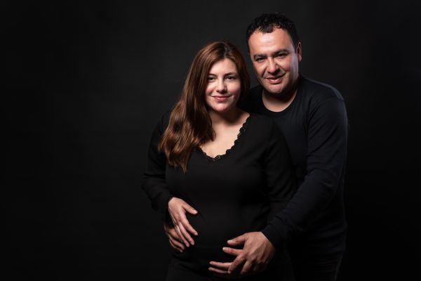 foto familiar en estudio