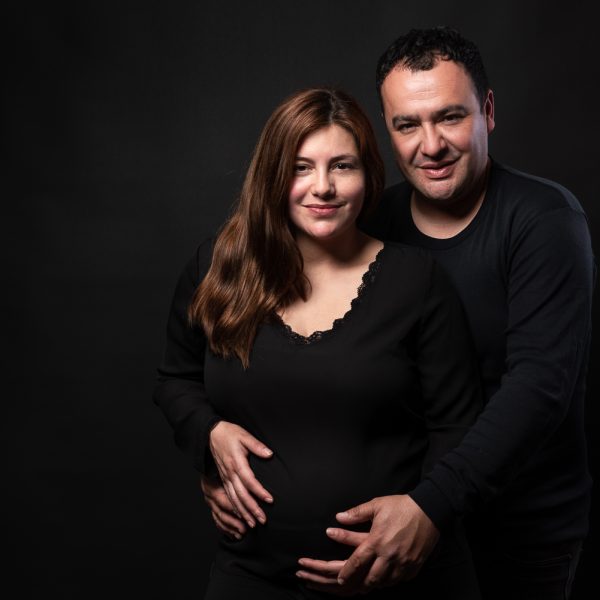 foto familiar en estudio